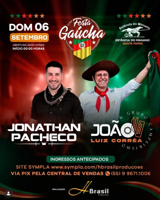 Flyer Festa Gaúcha 06 de setembro